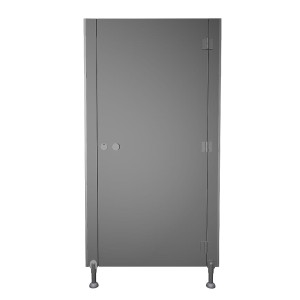WC-Sanitärkabinen aus WLM-Platte - Tür mit Schlagleisten (1)