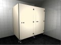  Kabiny sanitarne WC z płyty trudnopalnej